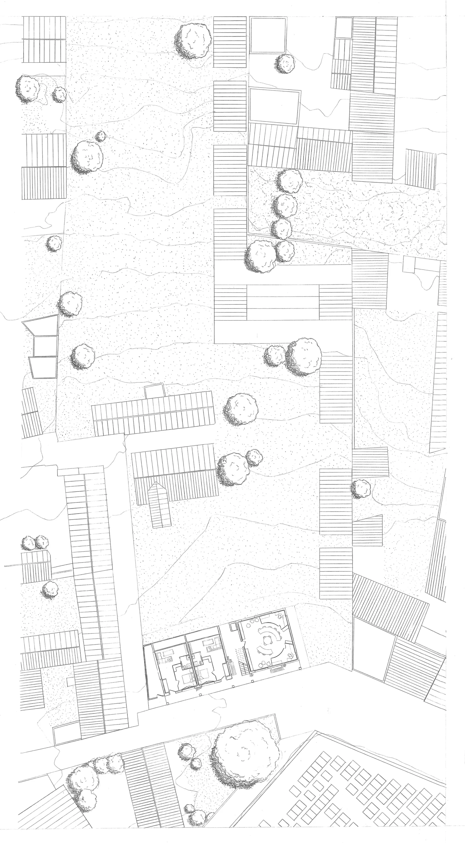 Plan Masse / RDC — 1:200
