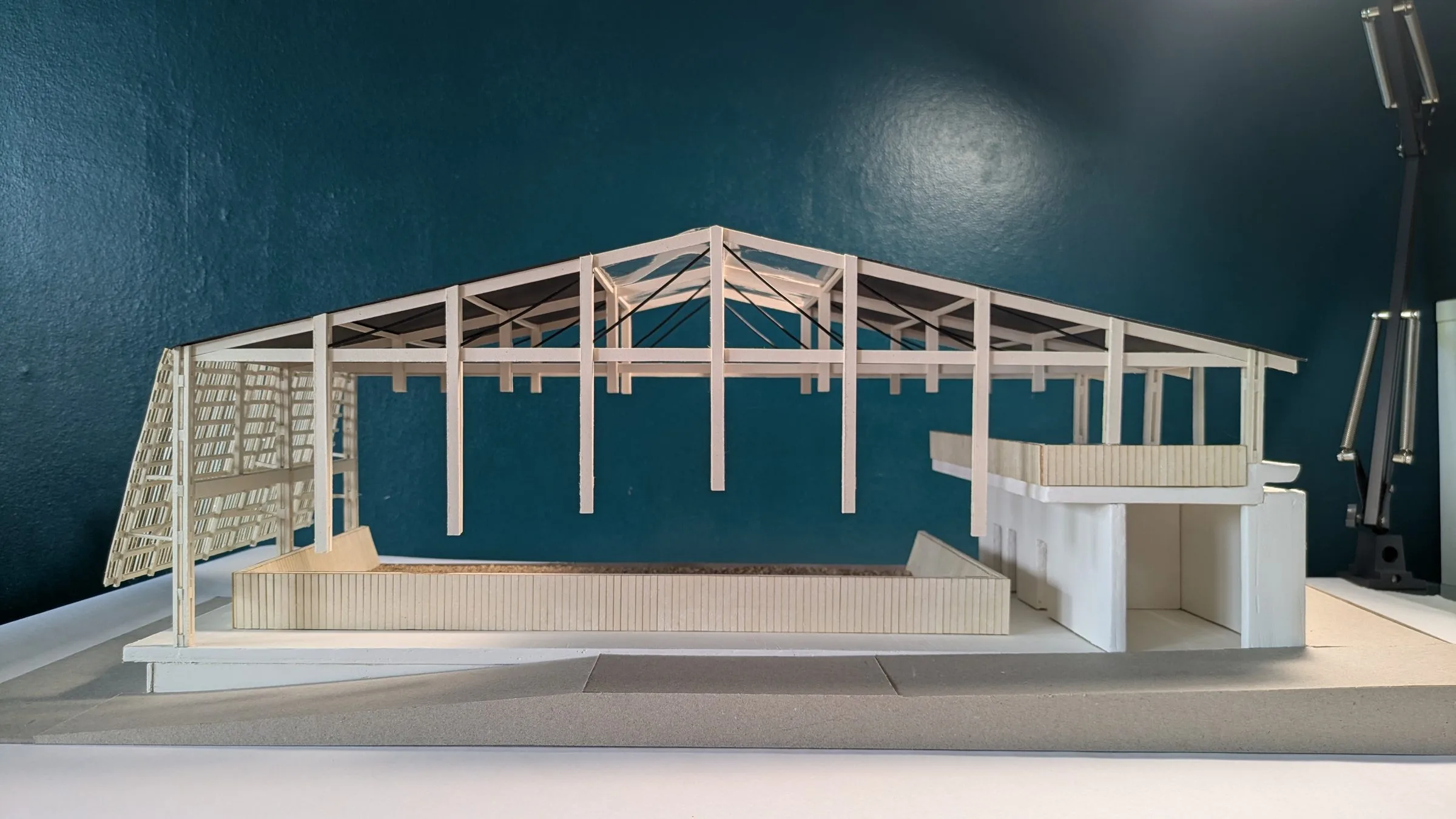 Centre Équestre — vue de maquette