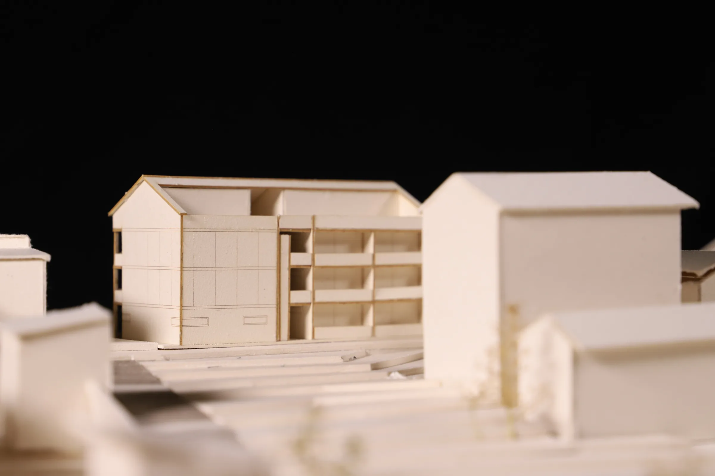 Maison partagée — vue de maquette