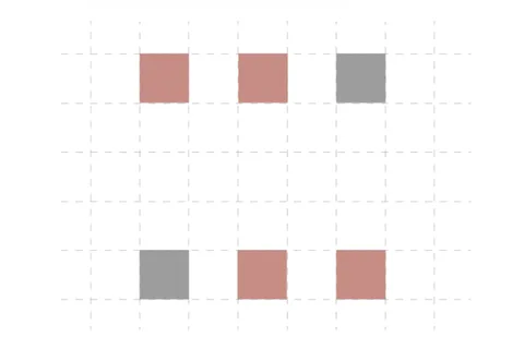 Schéma jardin (couleurs : privé - gris : partagé)