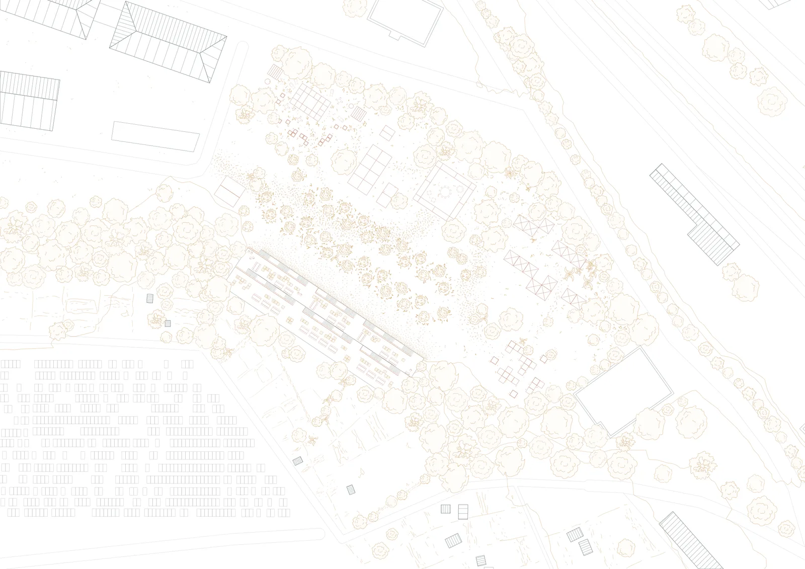 Plan masse — 1:500