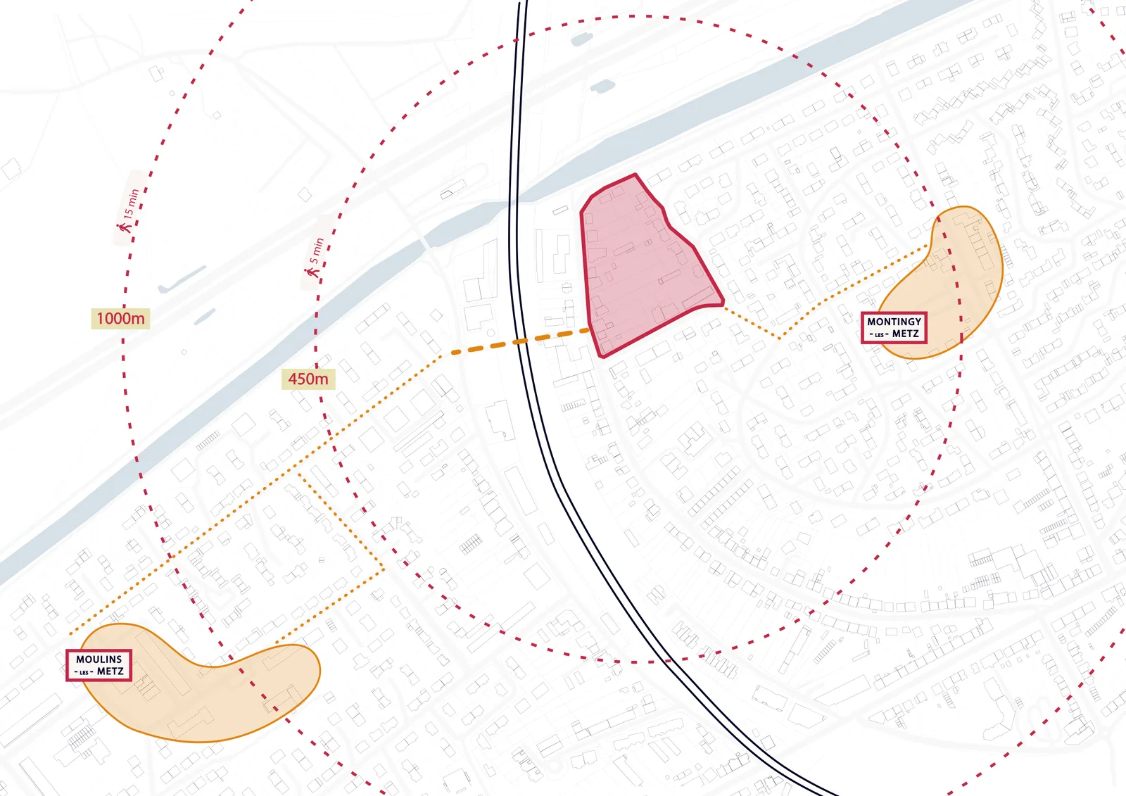 Plan de situation — 1:3000